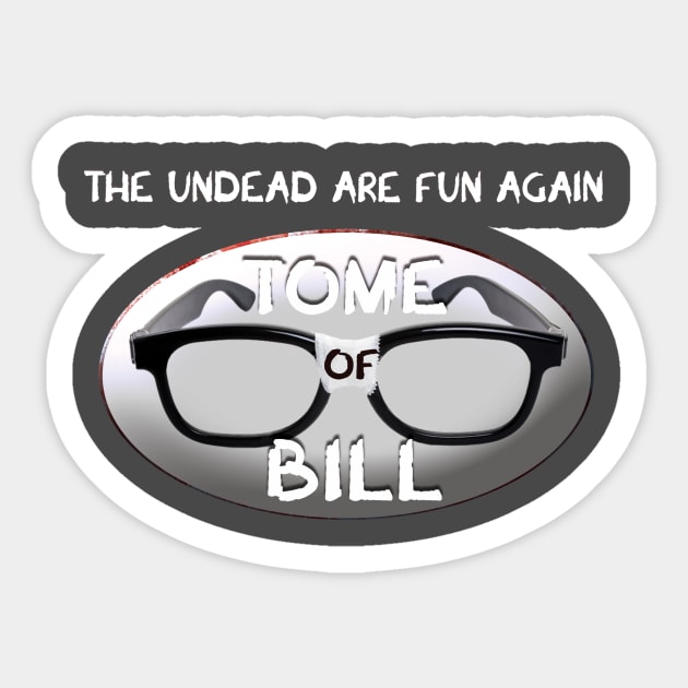 Undead Are Fun Again - Neo Sticker by Rick Gualtieri